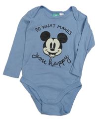 Světlemodré body s Mickey Mousem Disney