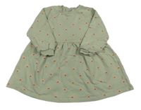 Khaki vzorované teplákové šaty Next