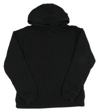 Černá mikina s kapucí Primark