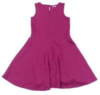 Purpurové vzorované šaty F&F