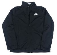 Černá sportovní propínací mikina Nike