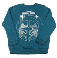 Petrolejová mikina s potiskem - Star wars