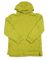 Žluto-zelená mikina s kapucí George