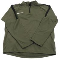 Khaki sportovní triko Nike