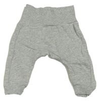 Šedé melírované tepláky H&M