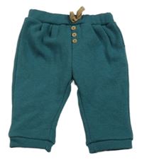 Petrolejové proužkované tepláky Obaibi 