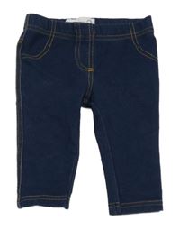 Tmavomodré legíny riflového vzhledu Early Days