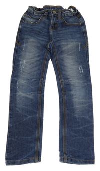 Tmavomodré rifle s prošoupáním Chapter Young