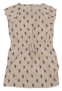 Světlerůžové šaty se zmrzlinami Nik&Nik 