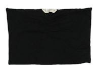Černý bandeau top Candy Couture