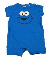 Cobaltově modrý kraťasový overal s Keksíkem H&M