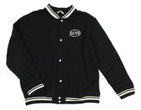 Černá baseballová mikina s nápisem zn. H&M