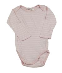 Světlerůžovo-bílé pruhované body Impidimpi