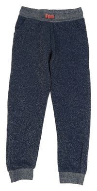 Tmavomodré třpytivé tepláky Kiki&Koko