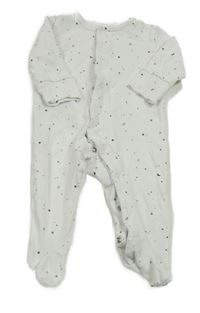 Bílý overal s hvězdami a měsíci Mango