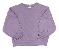 Lila oversize mikina Next