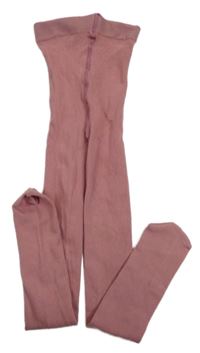 Starorůžové punčocháče H&M