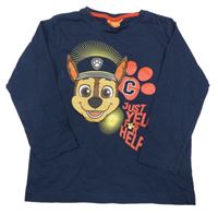 Tmavomodré triko - Tlapková patrola Nickelodeon