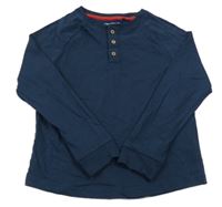 Tmavomodré triko Next