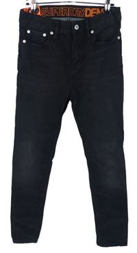 Pánské černé skinny rifle Superdry vel. 29/30