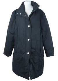 Dámský černý šusťákový pod/zimní kabát Outfit 
