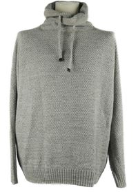 Pánský šedý svetr se stojáčkem Primark 