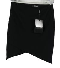 Nové - Dámská černá žebrovaná minisukně MissGuided 