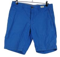 Pánské modré plátěné chino kraťasy Tommy Hilfiger vel. 33