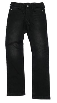 Černé teplákové skinny rifle H&M