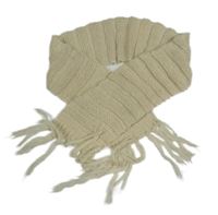 Béžová třpytivý šála Yd.