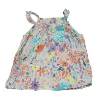 Světlemodré barevné květované šaty Nutmeg