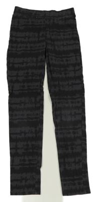 Černo-šedé vzorované legíny H&M