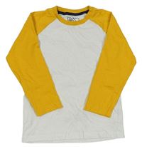 Žluto-bílé triko Urban