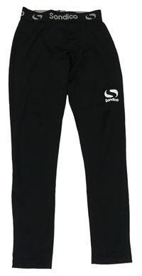 Černé spodní funkční kalhoty Sondico