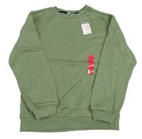 Nové - Khaki mikina Primark