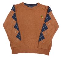 Cihlový svetr s nášivkou Next