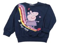 Tmavomodrá mikina s Pepinou 