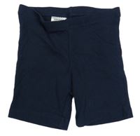 Tmavomodré elastické kraťasy Lupilu