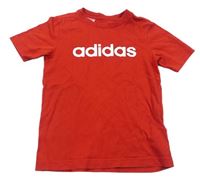 Červené tričko s logem zn. Adidas