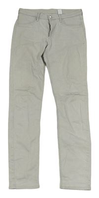 Šedé skinny fit rifle H&M