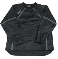 Černo-šedá šusťáková sportovní bunda BLK