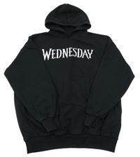 Černá mikina Wednesday s kapucí vel. 176