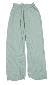 Světlemodré pyžamové kalhoty 