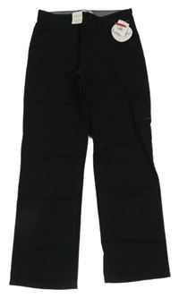 Nové - Černé plátěné chino kalhoty M&S
