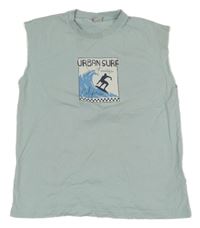 Světlemodré tílko s potiskem LC Waikiki 