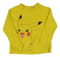 Žluté triko Pikachu H&M