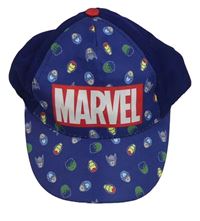Tmavomodrá kšiltovka s Avengers a logem MARVEL