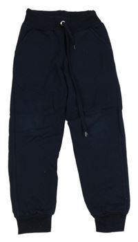 Tmavomodré teplé tepláky 