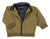 Pískový šusťákový jarní bomber s dinosaurem Next