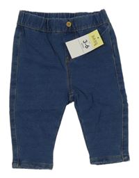 Nové - modré teplákové rifle Matalan